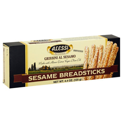 Alessi Sesame Breadsticks - 4.4 Oz