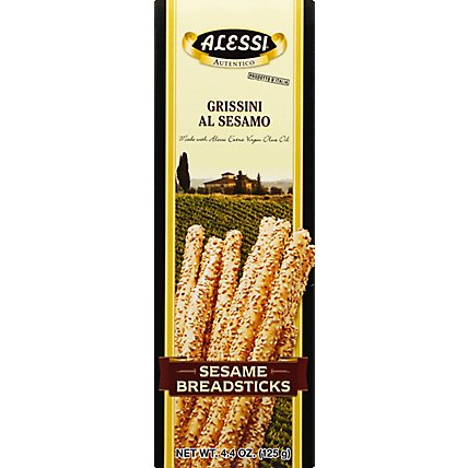 Alessi Sesame Breadsticks - 4.4 Oz - Image 2