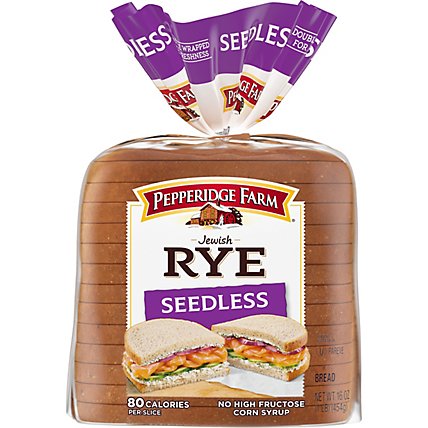 Pepperidge Farm Jewish Rye Seedless Bread - 16 Oz - Image 2