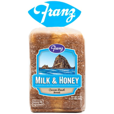 Franz Sandwhich Bread Cannon Beach Milk & Honey - 24 Oz - Image 2