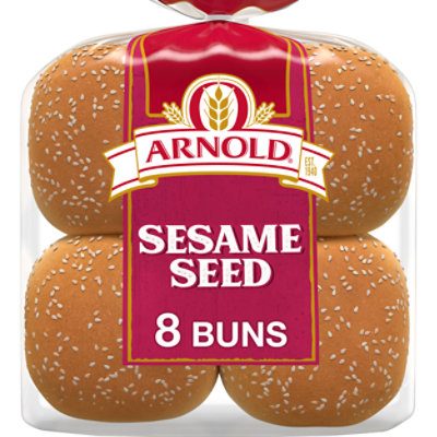 Arnold Sesame Seeded Sandwich Buns - 16 Oz - Image 1