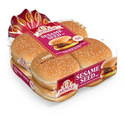 Arnold Sesame Seeded Sandwich Buns - 16 Oz - Image 4