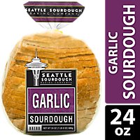Seattle Sourdough Baking Co Bread Garlic Round - 24 Oz - Image 1