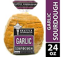 Seattle Sourdough Baking Co Bread Garlic Round - 24 Oz