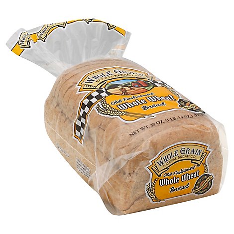 Whole Grain Old Fashioned Whole Wheat Bread - 30 Oz