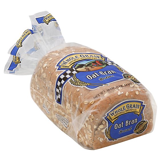 Whole Grain Oat Bran Bread - 30 Oz