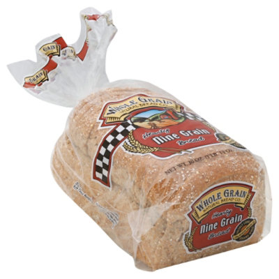 Whole Grain Hearty Nine Grain Bread - 30 Oz