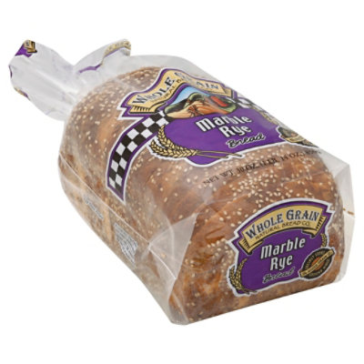 Whole Grain Marble Rye Bread - 30 Oz