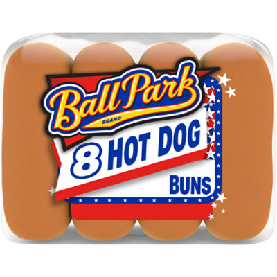 Ball Park White Hot Dog Buns - 14 Oz - Image 1