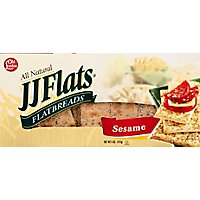 JJ Flats Flatbread Sesame - 5 Oz - Image 2