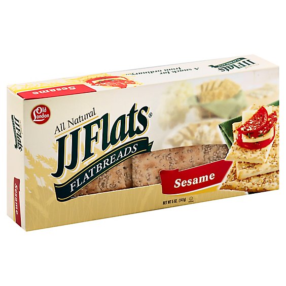 JJ Flats Flatbread Sesame - 5 Oz