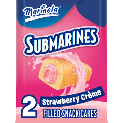 Marinela Submarinos Fresa Artificially Flavored - 2.4 Oz
