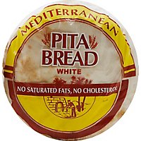 Mediterranean Pita Pocket Bread White - 6-12 Oz - Image 2
