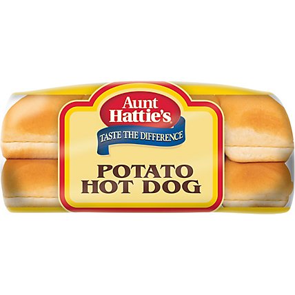 Aunt Hatties Hot Dog Buns Potato - 8-15 Oz - Image 1