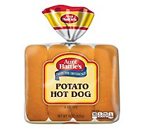 Aunt Hatties Hot Dog Buns Potato - 8-15 Oz