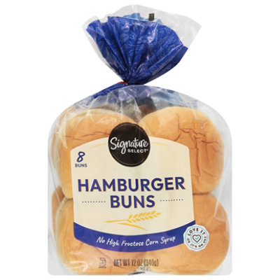 Signature SELECT Buns Hamburger Enriched 8 Count - 12 Oz - Image 2