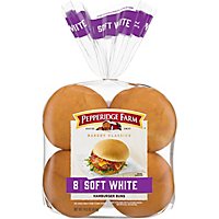 Pepperidge Farm Bakery Soft White Classics Hamburger Buns - 8 Count - Image 2
