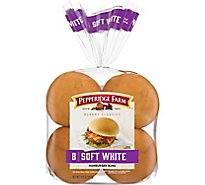 Pepperidge Farm Bakery Soft White Classics Hamburger Buns - 8 Count