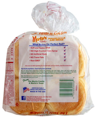 Martins Rolls Potato Sandwich 8 Count - 15 Oz - Image 6