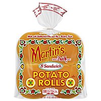 Martins Rolls Potato Sandwich 8 Count - 15 Oz