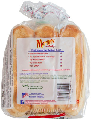 Martins Hoagie Rolls - 20 Oz - Image 6