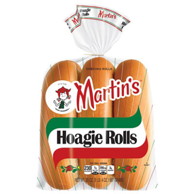 Martins Hoagie Rolls - 20 Oz - Image 2