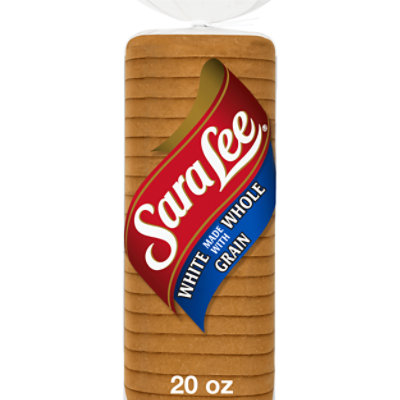 Sara Lee White Made With Whole Grain Bread - 20 Oz - Safeway