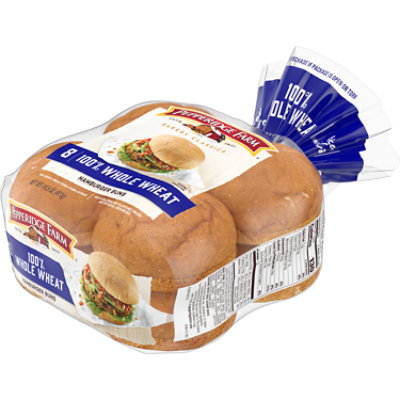 Pepperidge Farm Bakery Classics 100% Whole Wheat Hamburger Buns - 14.5 Oz - Image 9