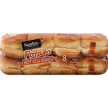 Signature SELECT/Kitchens Buns Hot Dog Potato - 8-15 Oz - Image 2