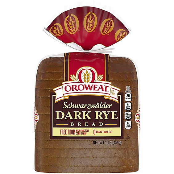 Oroweat Schwarzwalder Dark Rye Bread - 16 Oz