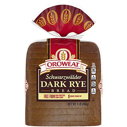 Oroweat Schwarzwalder Dark Rye Bread - 16 Oz - Image 1