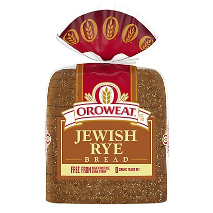 Oroweat Jewish Rye Bread - 16 Oz - Image 1