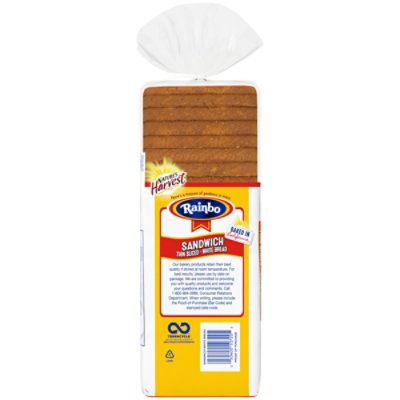 Rainbo NH Sandwich White Bread - 24 Oz - Image 6