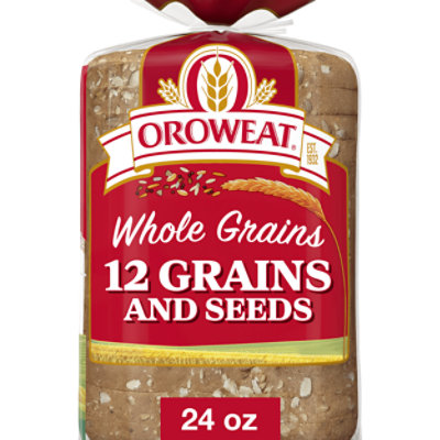 Oroweat Whole Grains 12 Grain Bread - 24 Oz