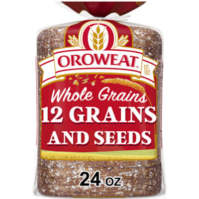 Oroweat Whole Grains 12 Grain Bread - 24 Oz - Image 1