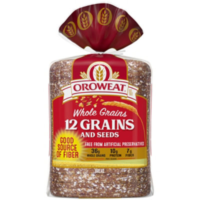 Oroweat Whole Grains 12 Grain Bread - 24 Oz
