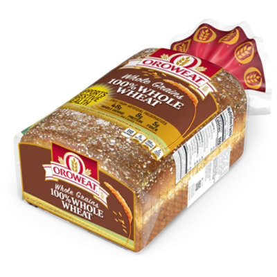 Oroweat Whole Grains 100% Whole Wheat Bread - 24 Oz - Image 4