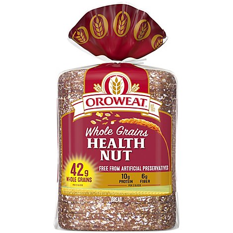 Oroweat Bread Whole Grains Health Nut - 24 Oz