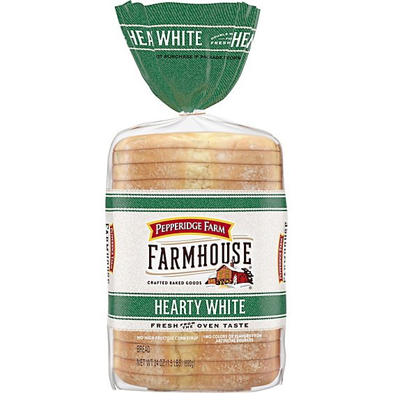 Pepperidge Farm Farmhouse Bread Hearty White - 24 Oz