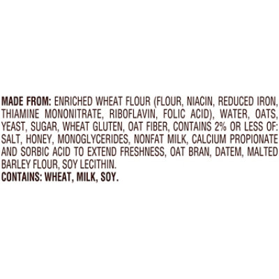 Pepperidge Farm Light Style Oatmeal Bread - 16 Oz - Image 3