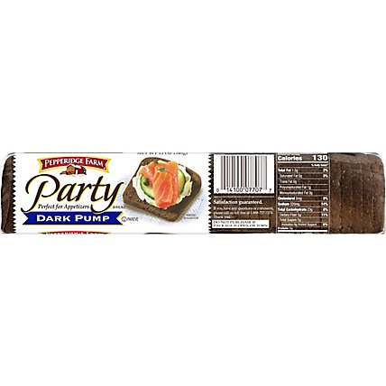 Pepperidge Farm Party Bread Dark Pumpernickle - 12 Oz - Image 6