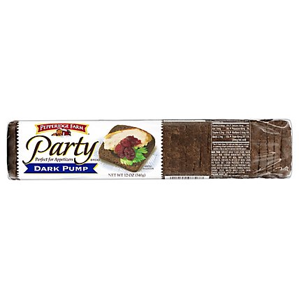 Pepperidge Farm Party Bread Dark Pumpernickle - 12 Oz - Image 2