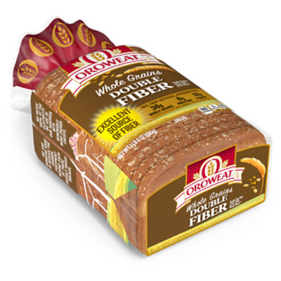 Oroweat Whole Grains Double Fiber Bread - 24 Oz - Image 1