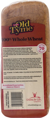 Schmidt Old Tyme Bread 100% Whole Wheat - 16 Oz - Image 2