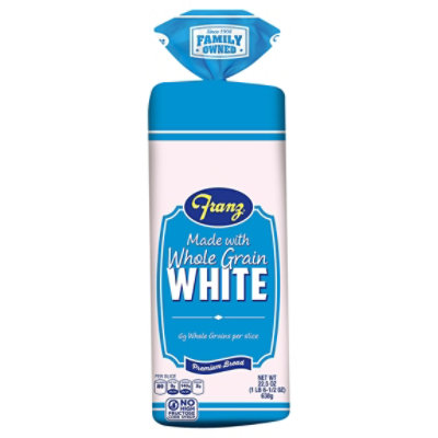 Franz Sandwich Bread White Made With Whole Grain - 22.5 Oz - Image 3
