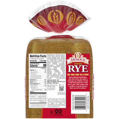 Arnold Jewish Rye Bread - 16 Oz - Image 5