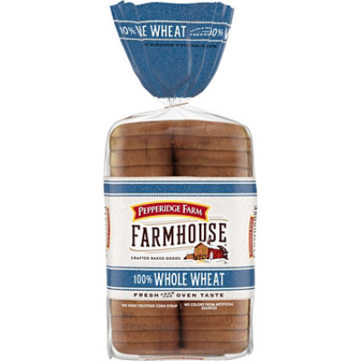 Pepperidge Farm Farmhouse 100% Whole Wheat Bread - 24 Oz - Image 1