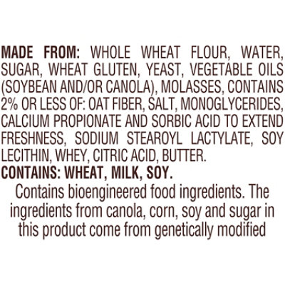 Pepperidge Farm Farmhouse 100% Whole Wheat Bread - 24 Oz - Image 4