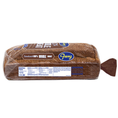 Franz Sandwich Bread 100% Whole Wheat - 24 Oz - Image 4