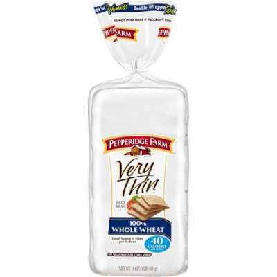 Pepperidge Farm 100% Whole Wheat Bread - 16 Oz - Image 1